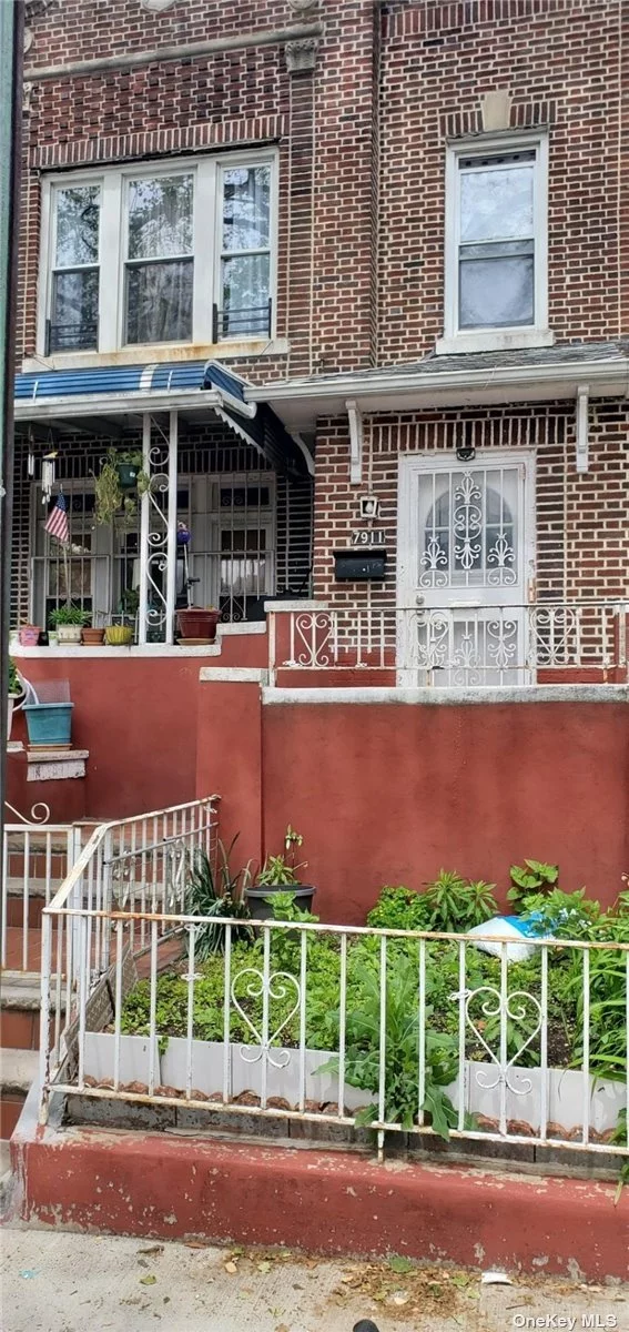 100% Brick 3 Family Semi-Attached. 3 Bedrooms, 1 Bathroom on Each Floor, Huge Driveway, 2 Car Garage, Prime Location in Heart of Jackson Heights, Close to Shopping & Transportation.
