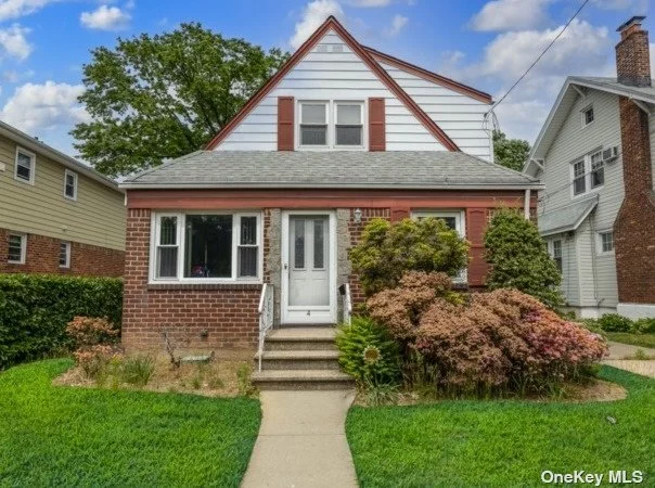 Great oppurtunity to own this bright and sunny Cape Cod home in a desirable area of Floral Park. This 4 bedroom, 2 full bath house is located close to transportation, shopping, restaurants and passageway to Floral Park recreation center. An EIK, Dining room, finished basement and large lovely backyard just needs your TLC to make this your beautiful forever home.