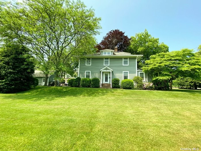 Beautiful Colonial on Park-like Oversized Property with Room For Pool! Ef, Fdr, Eik w/Mud Rm, Laundry & Half Bath, Living Room w/Wood Burning Fireplace, Den. 2nd Floor; Landing, Master Bedroom, 2 Additional Bedrooms, Hall Full Bath. Walk Up Attic. Full, Part Finished Basement w/Rec Rm, Walk Out, Storage & Utilities. Gorgeous Yard w/1 Car Detached Garage.