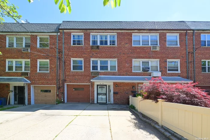 Brick 2 Family Townhouse located near schools, shopping, houses of worship and transportation. 5 Bedrooms, 4 Full Baths, 1 car garage with 2 parking spots. Well maintained, WILL BE DELIVERED VACANT.