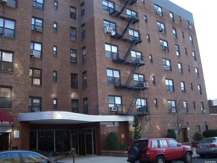 Location ! Location ! One Block To R, M Subway. 25 Min to Manhattan. Sunny And Bright 2 Bedroom Apt. Large Living Room, Over size 2 Bedroom. About 1000 Sqft, Doorman, Pet-Friendly, Private Courtyard, 5 Min Walk to Rego Park Shopping Center (Coastco, IKEA, Century 21, . School PS #139, Ps 190 Russell Sage Mid School, Forest HIlls High School. Board Approval Requested.