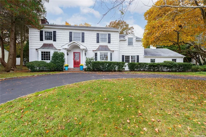 Amazing value! Large and spacious classic Center Hall Colonial, in picturesque Plandome Manor! Walk to Plandome Train station for work, stroll to the bay with your paddleboard, or grab a glass of wine and enjoy the sunset! Welcome home to this lovely 4 bedroom home on an extremely large lot of almost 3/4 acre. Such a rare find!! Park-like property is level and all usable, with lovely and mature landscaping. Home is bright and spacious with lots of flex rooms to meet all your individual needs. Nearly adjacent to the lovely Leeds Pond Preserve, home has water views and backyard is extremely private. Just a stone&rsquo;s throw from Manhasset Bay with beach and mooring rights! Extraordinarily maintained with many updates throughout. Truly a unique offering at a newly reduced list price.