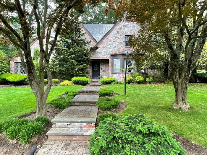 Location, Location, Location. Beautiful Tudor located on a double dead that backs up to green space in the Strathmore section of Manhasset. This house is a blank canvas waiting to be made your own. With oversized rooms throughout the possibilities are endless. The taxes have been grieved and awaiting a sizeable reduction.