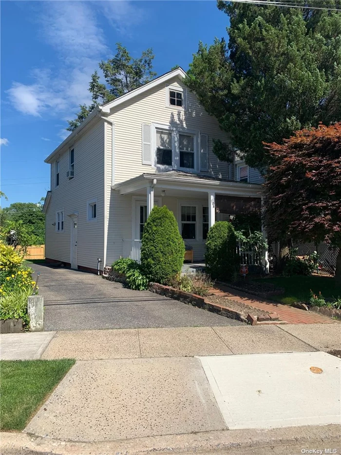 Single family Colonial in Port Washington. House is sold in &rsquo;as is&rsquo; condition. Convenient location and close to LIRR and shops.  Great schools! Low Taxes!