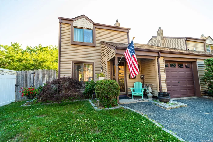 Gorgeous end unit Townhouse on private cul de sac. This Townhome boasts 3 bedrooms, 1 full bath, 1 half bath, eat-in-kitchen, large family/dining room, Central Air, two walk-in closets in master bedroom,  one-car attached garage, PVC-fenced backyard with full Trex deck to entertain, Sewers, recessed lighting, Natural Gas and more! Lawn maintenance is through the town and FREE OF CHARGE!! Don&rsquo;t miss the opportunity to own in this affordable and wonderful community!