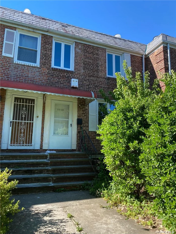 Brand new to market! Move-in condition single family brick townhouse in the heart of Bayside. Featuring 3 bright and spacious bedrooms, 2 full baths, hardwood floors throughout, basement with separate outside entrance and private patio. Private parking in back. Close to Bell Blvd, LIRR, restaurants and shops. Close to schools, parks and public transportation.