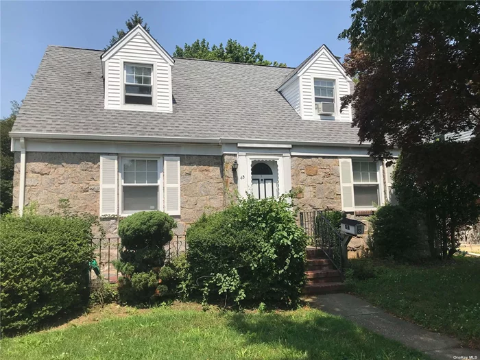 Single Dwelling Feature 4 Bedrooms, 2 Full Bath Cape In New Hyde Park. Zoned For Great Neck South Schools. Large Detached Garage. Spacious Backyard. Large Full Basement.