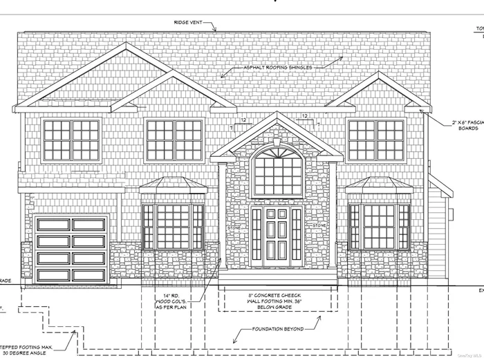 TO BE BUILT - Stunning New Construction in Desirable Syosset Groves!! The home features 5 Bedrooms, 3 Bath, Bright Open Floor Plan, Gourmet Eat In Kitchen, Hardwood Floors, CAC, Over-sized Master Suite w/ 2 WIC&rsquo;s. 9&rsquo; Basement Ceilings w/ Outside Entrance. Stunning Appointments And Eye Catching Millwork!