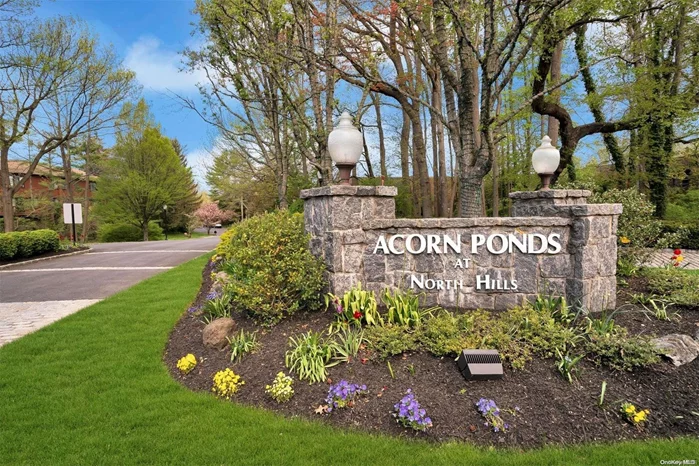 Welcome to the exclusive community of Acorn Ponds! The first floor of this lovely condo offers a spacious, sun filled living room, formal dining room, eat-in-kitchen, powder room and laundry room. The second floor is as inviting as the first featuring a primary suite with a large walk in closet and dressing area . The second bedroom and hallway full bathroom with double sink vanities, tub and shower complete the interior living space of this beautiful home. Amenities Include: Newly renovated clubhouse, indoor/outdoor swimming pools, gym, sauna and steam room, tennis, jogging trail, underground private 2 car garage and complimentary shuttle bus to LIRR. The combination of architectural details, location and lifestyle make this the ideal choice for today&rsquo;s discerning buyers ., Additional information: Appearance:Excellent