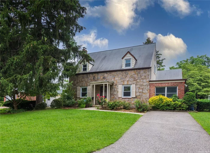 Affordable East Park Find! Four bedrooms, 2.5 bath Colonial with hardwood floors. Lovely curb appeal in a tree-lined neighborhood. Private fenced property with trek deck. Great potential. Roslyn School District. Close to shopping, Houses of Worship, and transportation.  (Virtually Staged)