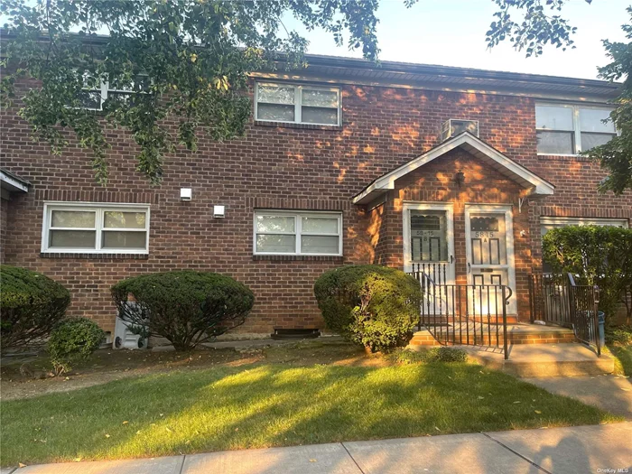 School District #26. Large 2 Bed Rooms Garden Apartment with Private Entrance Located in the Heart of Fresh Meadows. Pull Stairs Attic for Extra Storage. Low Maintenance Includes Heat & Water. Free Parking at Private Parking Lots. The washer and Dryer are allowed to be Install in the Apartment. Near Shopping Center, Super Market, Restaurants, Schools, and LIE. Two Blocks from Q17, Q30, Q31 & Q88. Condo Abatement is about $1, 167 Per Year.