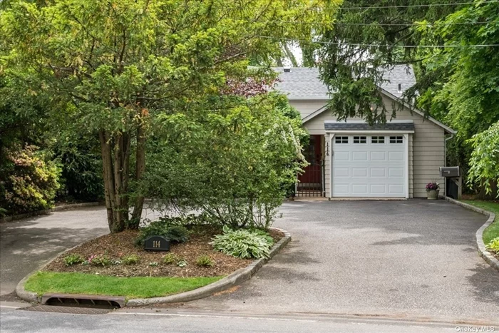 Picture Perfect Charming 2 Bedroom Former Carriage House in Norgate Section of East Hills in Roslyn School District. Master on Main. Mint Condition! Includes Granite with SS Appliances, Eat In Kitchen, 1.5 Baths, Living Room w/French Doors + Fireplace, Large Fenced Property. Covered Porch, Fenced Yard, & New Stone Patio.