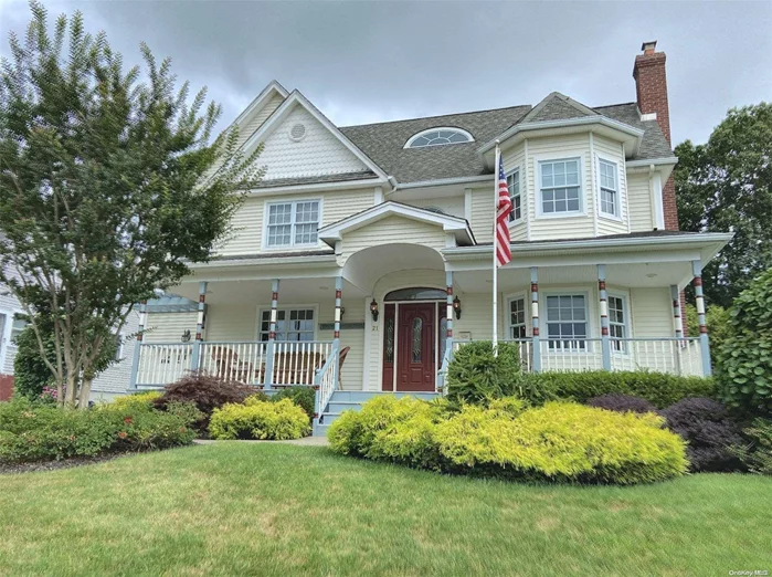 Awesome Victorian in Lenox Hills! Large HGTV style front porch - perfect for your rocking chairs! Totally renovated and extended home. Approx. 3, 800 sq. ft of living space. Top-of-the-line finishes thru-out. Entertainment style kitchen with center island. Granite counters. All large rooms. Crown moulding, hi-hat lighting, hardwood floors, Marvin windows, architectural roof, walk-up attic. Huge master bedroom suite with cathedral ceiling, tons of large windows, huge walk-in closet plus additional closet, master bathroom with oversized steam shower and double sink vanity. Oversized private fenced in yard featuring a pool, paved patio, beautiful gardens. Gas heating. Central Air conditioning. Central vacuum. Granny attic. Great location!