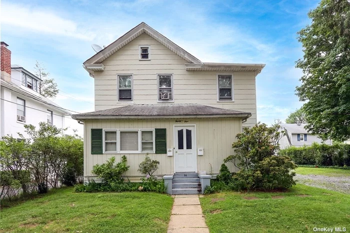 Large Living Room, 2 Bedrooms and Eat In Kitchen with dishwasher.  All new carpets . Laundry Room off kitchen storage in basement. 3 ac window units. Close to town and LIRR ( 30 minutes express train to NYC) Manhasset Schools