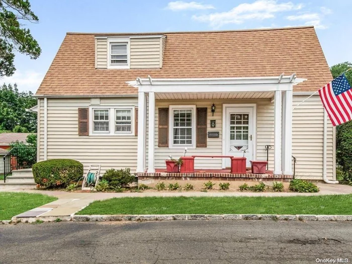 This spacious Cape has TWO Bedrooms, TWO FULL Bathrooms, Bright and Spacious Living room with Cathedral Ceiling and Fireplace, Eat-in-kitchen with Backyard access, Formal Dining room, Attic and a Full Finished Basement. There are hardwood floors throughout the home. The expansive basement is completely finished and has laundry access. Spacious yard in the front and back provides plenty of room to entertain and also has a Green Apple Tree. The 1-car detached garage is situated at the end of a driveway with plenty of off-street parking on the side street. Walk to Kardash Park, a five-acre park with baseball diamond, open grassy area, playground and sitting areas. Located close to major highways, shopping and transportation. All Buyers Welcome.