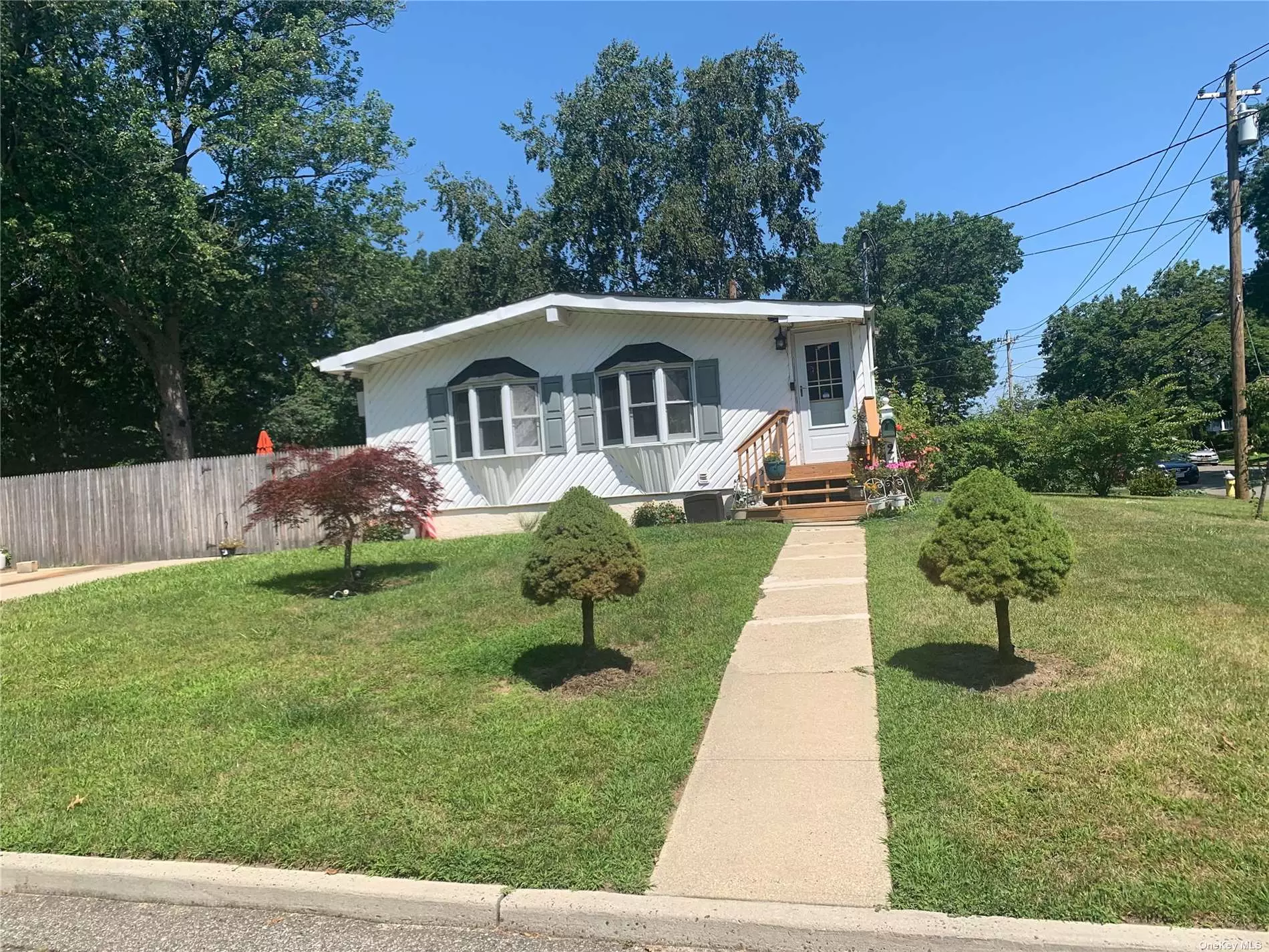 Welcome home! Wood floors, updated kitchen, flat yard, corner house on a cul-de-sac, LOW taxes, what more could you want. Lower level has outside entrance. Just unpack and move right in.