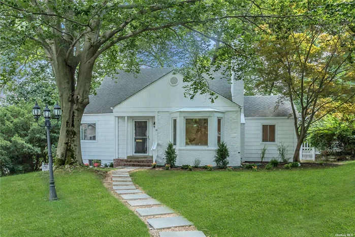 Charming Completely Renovated and Updated 4 Bedroom, 3 Bath Cape in the Very Desirable Norgate Section of East Hills Which Includes Access to East Hills Park. Beautifully Landscaped, New Outdoor Patio, Finished Basement and Living Room with Fireplace and More. Immediate Occupancy.