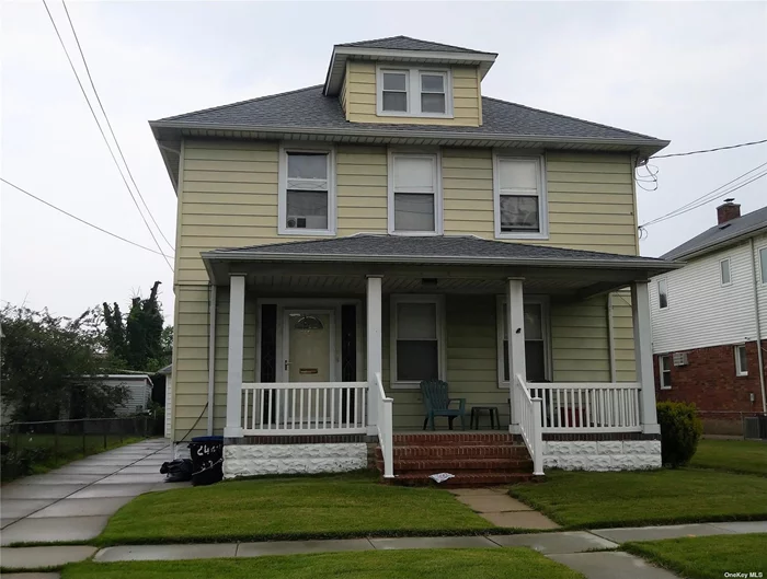 Legal 2 Family in North Rosedale. Lot Size: 60 x 100. Mint Throughout. Spacious Rooms, Hardwood Floors. Full Basement with Outside Separate Entrance. Walk to LIRR.
