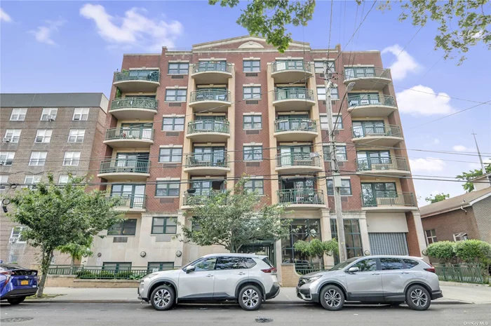 Nestled In The Beautiful Enclave Of Briarwood. This Cozy 728 Sf 1 Br, 1 Ba Condo Feat. A Spacious Floor Plan W/ Custom Cabinetry, Granite Countertops. Generous Closet Spaces, W/D, Balcony. The Briarwood Terrace Is A Elevator Bldg W/ Storage, Gym, Parking. Short Walk To E, F Trains. Array Of Neighborhood Amenities. Near Local Airports, Gcp, Van Wyck.