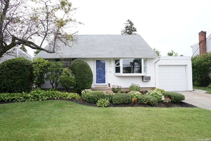 Completely updated and bright cape. Two generously sized bedrooms upstairs and two downstairs with two full baths. Finished basement with laundry room and bonus three season room in yard. Refinished hardwood floors throughout first floor and new carpeting on second story. Completely turnkey.