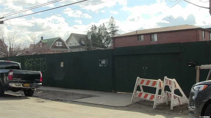 The old building has been demolished. The foundation for the new house has done, and all permits received, blueprint ready.