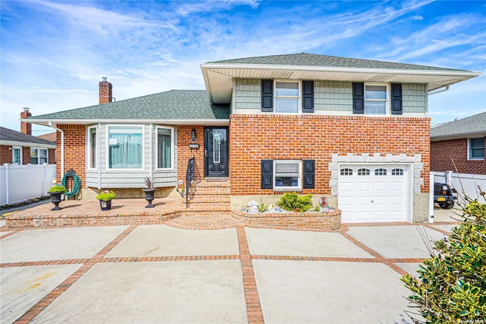 Prominent, renovated split level prop w/ 5+ car driveway. Brick exterior of the home sets the tone for the beauty you&rsquo;ll experience inside. Home flaunts 4 in. Brazilian Cherry hw floors, ductless a/c, recessed lighting, HGTV stone walls, 2 separate attics & ample storage. Eat-in kitchen is bright w/ breakfast nook overlooking the backyard. Second floor includes master bed w/ W-I closet, space for king-size bed & has master bath; 2 additional beds and 1 full bath. Lower level includes den, perfect for cozy nights w/ easy access thru glass sliders to entertainers&rsquo; yard w/ inground pool, 3rd bath, bonus room & access to storage garage. Bottom level includes open rec. room with endless options, 4th bath, 4th bedroom, laundry room, heat conv. to gas, 3 y/o hot water heater. Houses of worship, shops, restaurants, LIRR & hwy close by, the only thing the new owner needs is the excitement of owning one of the best homes Bethpage has to offer!