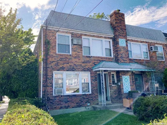 Location! In the Heart of Bayside Area! Closed to Bell Blvd All Kinds Restaurant, Shopping, Supermarket, L.I.R.R, Many Buses Around. Very Convenient ! Two Family Brick On the Corner with R4B/C1-2 Commercial Zoning, Great Potentials! Very Good Layout Easy To Use As 3 Bedrooms. Investor&rsquo;s Favor!