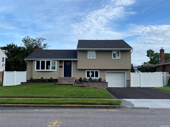 Available September 1st, Pack your bags and move into this tastefully and totally redone 3 bedroom split level home. Located on private tree lined street. Bethpage School District #21. Very convenient location, close to LIE and Northern State parkway, LIRR train stations and Shopping. Central Air, Underground sprinklers, Fully Fenced, No Pets