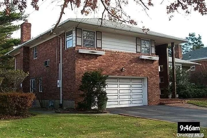 Full Woodmere split-level home for rent.