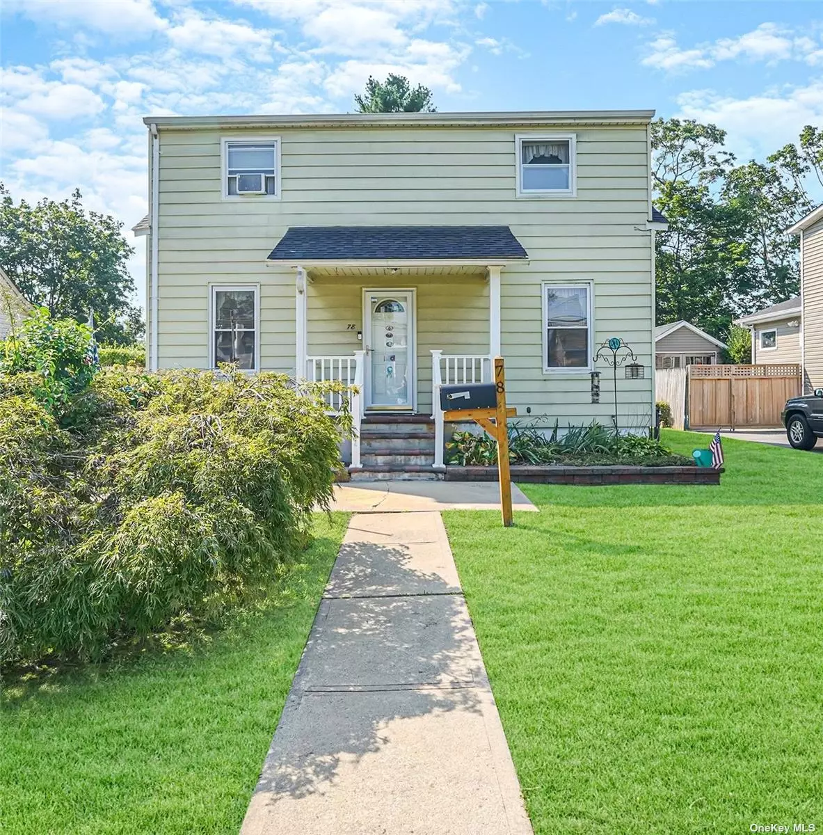 Your Search Is Over. Dormered Wolpert Cape Is Now A Colonial. Brand New Roof. King Size Master Bedroom W/Private Full Bath. Oversized Living Room For Big Screen TV. Sunlit Dining Room Off Of Kitchen W/Plenty Of Room For Seating. New (2019) Main Bath. 2 Skylights. Full Dry Basement w/New Windows. Updated Kitchen with 42 Clear Maple Cabinets With Bosch Gas Range & New Dishwasher. Whole House Water Filter. STAR Taxes $8425.34. Great Yard For Outdoor Entertaining. Tucked away on a quiet street yet close to LIRR, major highways and shopping.