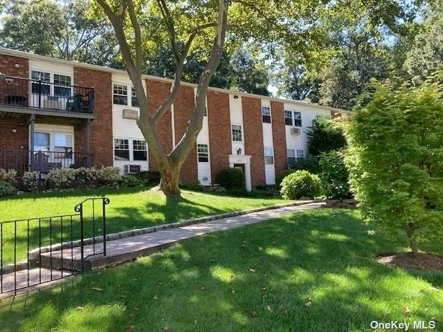 Fantastic One Bedroom Co-op on Lower Level, Beautiful Hard Wood Floors, Updated Kitchen with Stainless Appliances, Granite Counter Tops open to Living Room with room for seating, Updated Bath, Very Large Bedroom with Double Closets, 6 Panel Doors, Custom Blinds, Close To Town, Beaches, LIRR & Parkways