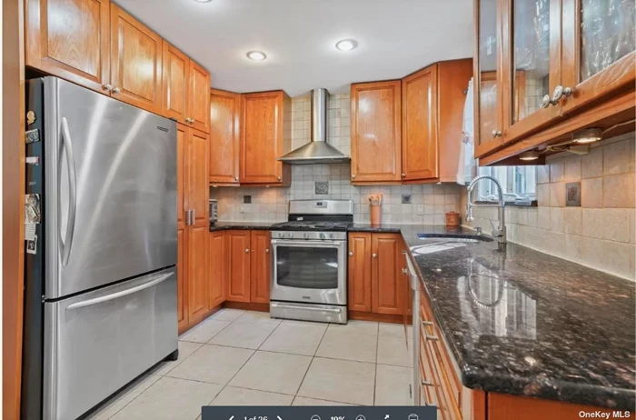 This 1 family home has a large living room, dining area and modern granite kitchen, open floorplan, 3 bedrooms, finished basement and 1 car garage, near shopping and transportation