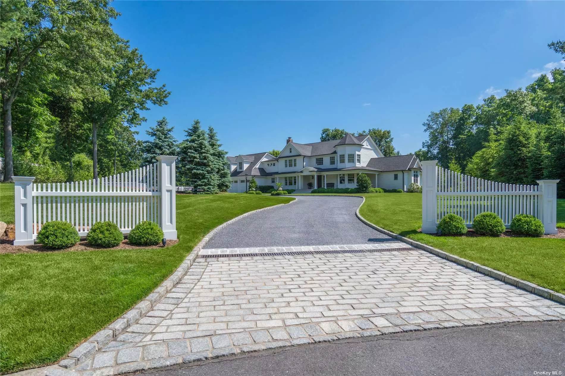 Wawapek Colonial set on two very special private acres situated on a cul de sac.