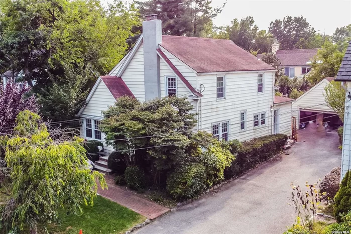 This Beautiful Sunny Traditional Colonial On A Quiet Cul De Sac 60X100 Is Located In One Of The Most Desirable Enclaves In Great Neck. Brand new roof for the house and garage. This Property Features 4 Bedooms, 2 Bathrooms, 1st floor, Formal Livingroom & Dining Room, New Eat In Kitchen, full bath, office/ bedroom and huge sunny room. 2nd Fl, 3 bedroom and full bath, and accessible walk up to attic for more storage, Partial finished basement, family room and washer and dryer room. Det 2 Car Garage, Low Taxes, Large Rooms With Abundant Usable Space. Reknowned Baker Hill Elementary And Gn North D 7.