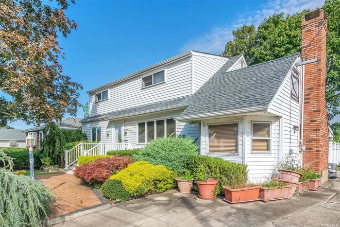 Make this home your own in West Babylon School District! 3 bedroom/2 bath home. CAC/New roof/Nice size property. Garage conversion has brick fireplace for added family living space. Endless Possibilities!