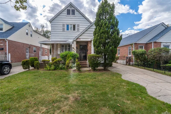 Bring your design & decorating ideas to this charming colonial and create the home of your dreams in a prime Fresh Meadows location! This home is conveniently located in close proximity to mass transit, major highways, parks, schools, shopping & houses of worship. Being sold as is.