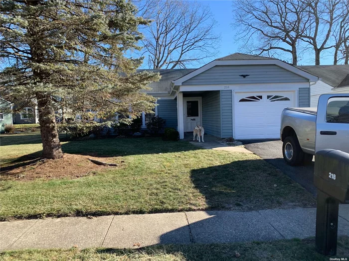 This home offers 2 large bedrooms with lots of closet space and a renovated kitchen. It is in a beautiful 55 yr and older community with lots of amenities.