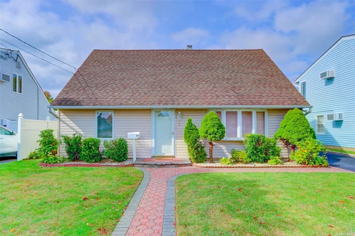 Welcome To This Beautiful Cape Style Home Located On A Dead End Block In Beautiful Bethpage!! This Home Boasts Gorgeous Curb Appeal. The First Floor Features Two Bedrooms, EIK, Living Room, Dining Room, And A Full Bath. The Second Floor Features Two Large Bedrooms with A Walk In Closet And A Very Spacious Full Bath. Home Also Includes Walk Out Patio With Overhang And Well Groomed Backyard, Ready For Entertaining, As Well As A Spacious Shed Used For Storage. Low Taxes For Beautiful Bethpage. Home Not Reflecting Star Exemptions. COME SEE NOW, THIS HOME WILL NOT LAST!!!