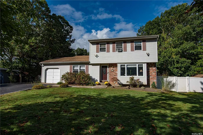 Lovely Center Hall Colonial located in the desirable Ashford Estates Development. Formal living room with custom built ins, spacious dining room with bow windows, large den with office area, laundry room, brand new full bath, hardwood floors as seen, eat in kitchen with direct access to backyard patio with an inground pool. Second floor has a large master bedroom with a walk in closet, two additional bedrooms and a full bath. There is also a legal one bedroom accessory apartment which includes a full bath and updated living room/kitchen combo.