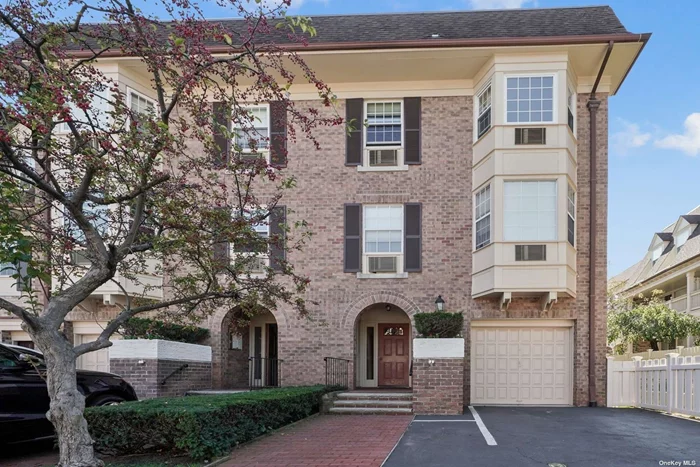 Amazing 3 bedroom, 2 bathroom 3rd floor unit at Baybridge Condominium. Feat. a state-of-the-art European eat-in-kitchen w/ center island, white quartz counters, top-of-the-line Bosch appliances, pot filler, built-in espresso maker, pantry , double hall closets for storage, solid wood European detailed doors throughout, open living room with space for dining area. The master bedroom boasts superior lighting from the bright, airy bay window, custom built-ins for his/her closets, floating quartz make-up vanity, master bath w/ mosaic floor to ceiling tile & rain shower. Main bathroom feat. floor to ceiling tiles w/ floating vanity & high tech touch button jacuzzi tub, high-efficiency toilets in both. 2 additional bedrooms, 1 smaller that can also be used as office space. Additional feat. include custom high hat lighting, Bose sound system, high-gloss wood floors & an in-unit washer & dryer. 24-hr gated security, all pets allowed, District 25 Schools PS209, JHS194, close to all.