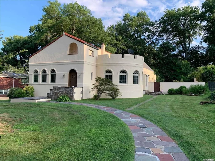 This Single Level Sprawling Mediterranean Home Overlooks Prospect Hill Park and School. 3 Bedrooms and 3 Full Baths on the Main Level with Two Walk-in Closets and a Large Cedar Closet. Two of the baths have been completely renovated in 2021. The Back Porch Can be Easily Restored Back into a Sunroom That Covers the Walkway to the 4th Bedroom on 2nd Fl. The Kitchen, Dining Room and Living Room Are All Oversized and There Are Art Deco Accents Sprinkled Around Home. Beautiful Hardwood Floor Throughout. Custom Made Lifetime Warranty Windows. Energy Efficient with Insulated Stucco Wall. High Ceilings and Tile Roof Was Recently Replaced. Conveniently Located at Pelham Manor Which is The Closest Westchester Community to Manhattan and Easily Accessed By the Hutchinson River Parkway, I-95, or MetroNorth. 3-Car Garage.