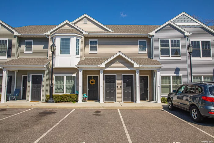 Beautiful first floor one bedroom apartment. Large bedroom with great closet space. Unit has washer and dryer in unit with a parking space number right in front of the unit. Stainless steel appliances and beautiful wood floors throughout. Will go fast