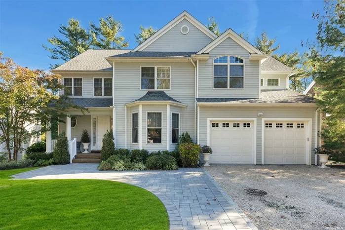 Enjoy upscale living in exclusive Mill Neck Estates.