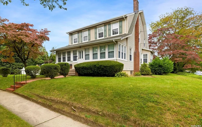 Welcome to this Bayside Beauty! This South Facing Colonial Home is located on an oversized lot of 10, 000 sq. ft. featuring 5 Bedrooms, 2.5 Bathrooms, 2 bonus rooms that could be utilized as an office and exercise room, a large formal dining room, living room with wood burning fireplace, an eat in kitchen, Mud room with washer & dryer located on the first floor, an unfinished basement, attic for storage, 2 zoned CAC, Central Vacuum, tons of closet space, a detached 1 Car Garage, and big fenced in backyard! Close to the LIRR, Bell Blvd, Restaurants, Shopping & More!