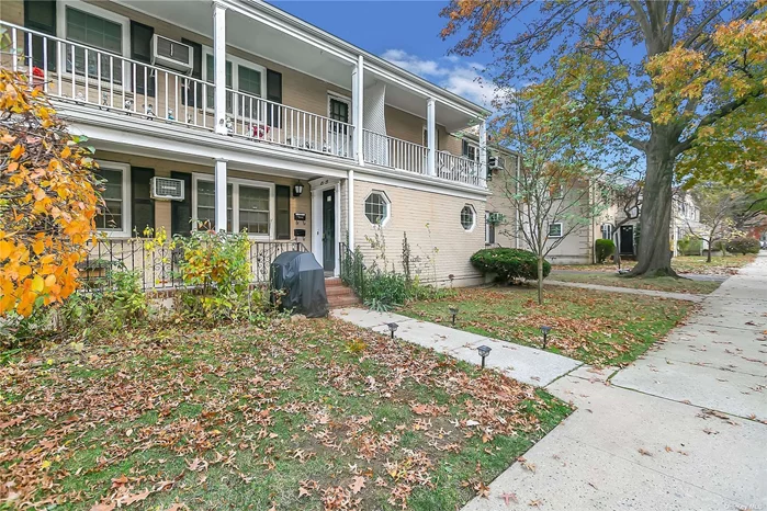 Welcome to this beautifully renovated 2 bedroom 1 bath co-op in the Oakland Gardens section of Bayside! This unit boasts brand new floors that are less than a year old, an updated eat-in kitchen with granite countertops, and a breakfast bar/island. Fully updated bathroom with waterfall shower, spacious and sunny living room with dining area, spacious king-sized bedroom, and another bedroom/home office! This unit has a private porch in front one of the only units to have this in Estates at Bayside! Close to buses, LIRR, schools, Springfield & Bell Blvd! Don&rsquo;t miss this one!