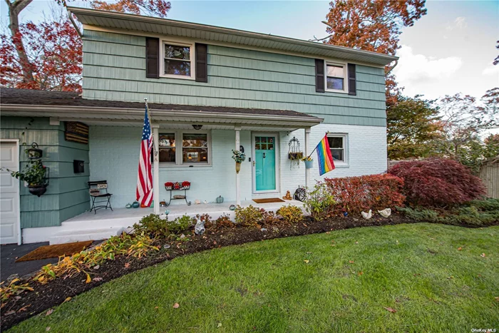 Move right into this LOVELY East Islip 4 Bedroom, 3.5 bath Colonial. Our guest Suite on the main floor has lots of potential with a full bath and o/s entrance. Entertainers backyard complete with a hot tub.
