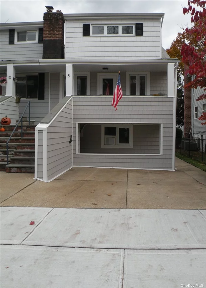 Three floors of living space in the Desirable Port Washington SD. Features 3 Bedrooms, 2 1/2 Bathrooms, 2 Kitchens, Living Room,  Possible Mother-Daughter with proper permits. Short Walking distance to Manorhaven Park to enjoy the Park, Pool, Beach & Marina. Installed New Carpet., new vinyl flooring, New Vinyl Siding. Updated Electrical Panel 2016, Roof 2019, Oil burner 2020