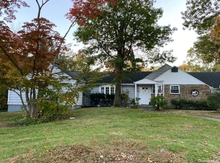 Perfect Mid Block Location In The Desirable Norgate Section of East Hills. This Well Maintained Ranch Home Features Beautiful Hardwood Floors Throughout, 2 Bedrooms, 1 And A Half Baths, Living Room With Wood Burning Fireplace, Formal Dining Room, Eat-In Kitchen, Sunlit Family Room With Expansive Wall Of Windows That Could Alternately Be Used As A 3rd Bedroom Or Office, Large Basement With Laundry And Private Backyard. East Hills Park And Pool Membership.