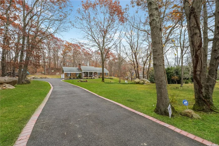 Welcome to one of Wading River&rsquo;s hottest subdivisions! This head turning ranch was recently renovated as if it were done for HGTV. Set back on over one acre, this head turner boasts an open floor plan inclusive of an eat-in-kitchen with SS appliances (commercial grade stove), living room with fireplace, two guest bedrooms, guest bath, master suite, half finished basement and a two car garage. The backyard is equipped with a deck for outdoor dining, swing set for the kids and ample room to create your very own oasis. Make your move before it&rsquo;s gone. *Please see attached paperwork with all the recent renovations -- too much to list* *Peconic bay taxes apply to this purchase*