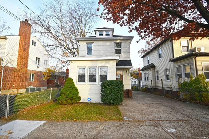 Come enjoy this lovely inviting colonial poised in a beautiful tree-lined residential community, close to shops, parks, schools, and easy bus transport. This ideally-situated home boasts a spacious yard, perfect for summer frolicking and barbecues in a cozy intimate atmosphere. Hardwood floors gleam under the sunny light exposures bathing the home&rsquo;s warm open layout. Truly a wonderful serene retreat from the city, yet less than a half hour from Broadway!